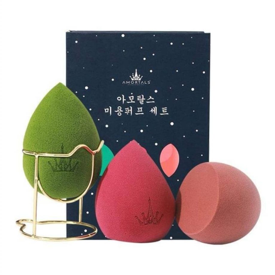 Korea Amortals 3pc Makeup Blender sponge OP Beauty