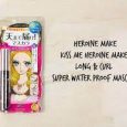 KissMe heroine make Mascara Long & Curl SUPER WATERPROOF JET Black 6g