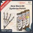 SANA New Born 3 In 1 Eyebrow Pencil & Powder B6 #Natural Brown